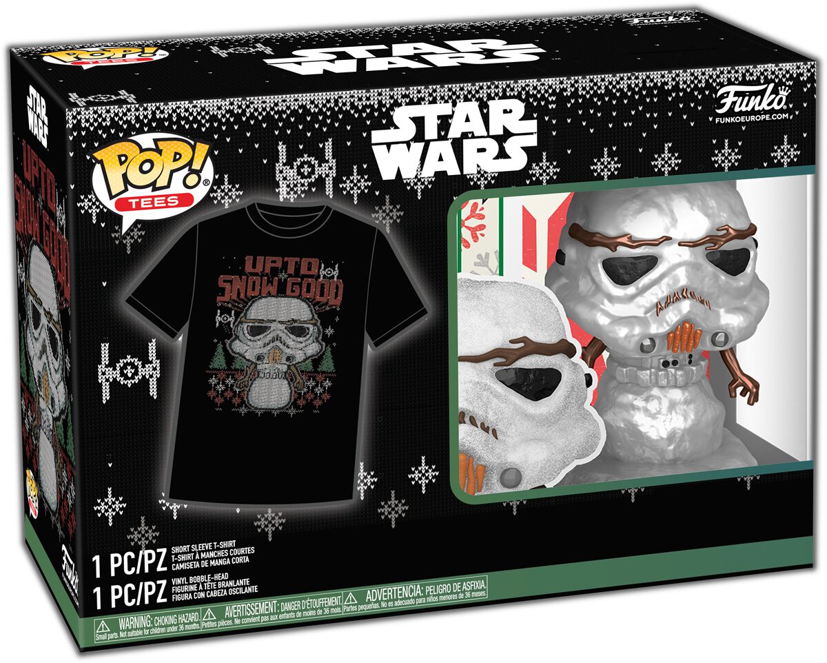 Stormtrooper de Noël - Pop! & T-Shirt - Funko Pop! n°557 | Star Wars Funko Pop!