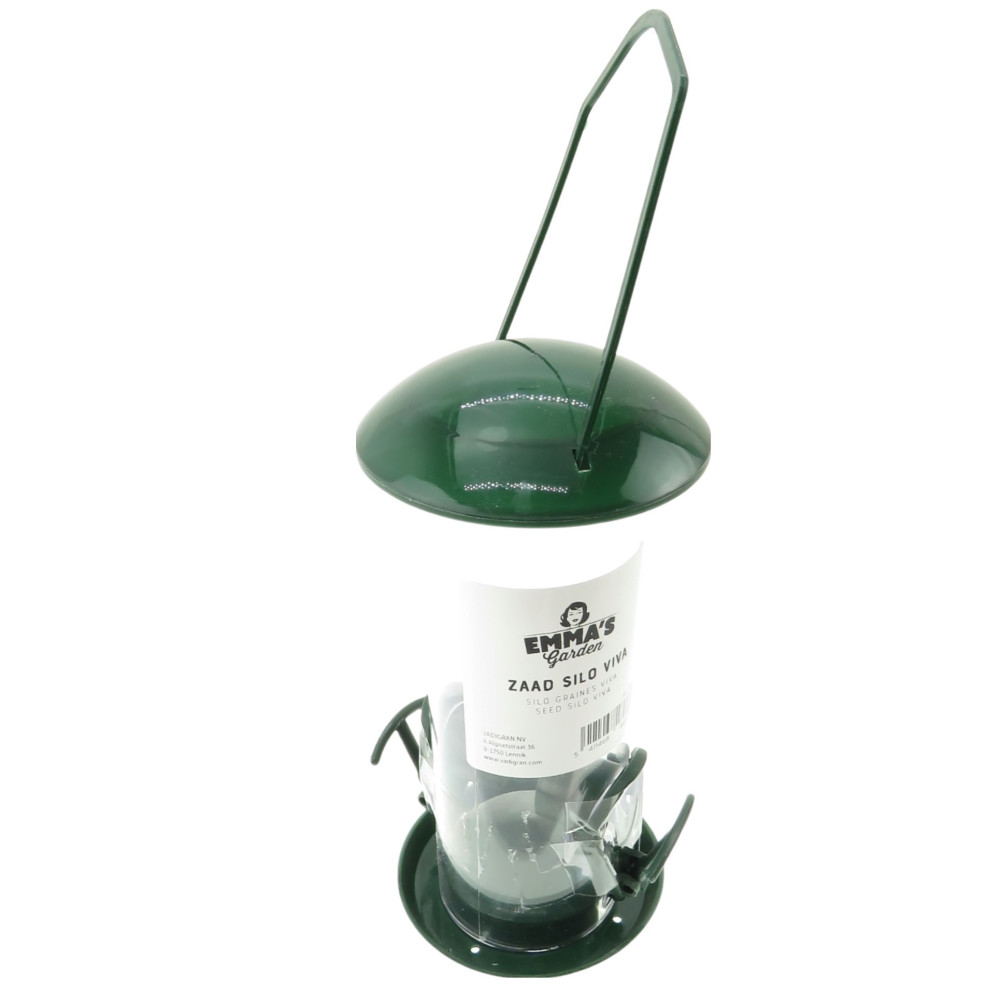 Silo à graines viva 21 cm, pour oiseaux