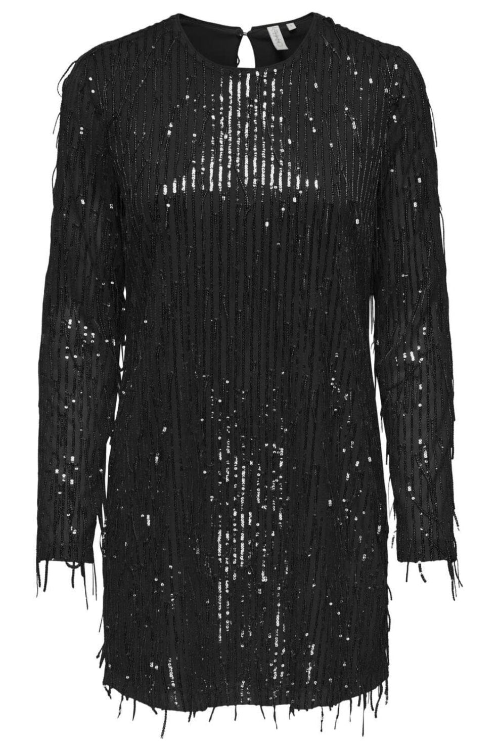 Only Onlanika Spacy Ls Short Dress 4732714 black black sequins