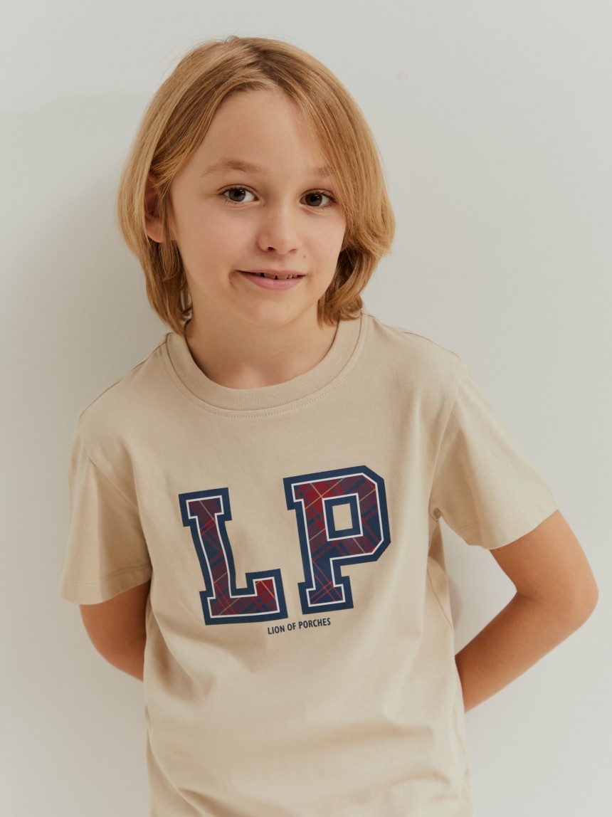 T-shirt de algodão Lion of Porches