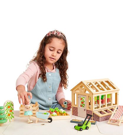 Tender Leaf Holztoys - Gewächshaus für Puppenhaus