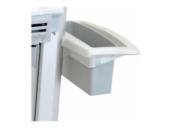 Ergotron StyleView - Vogn - for LCD-skjerm / PC-utstyr - medisinsk - plastikk, aluminium, forsinket stål - grå, hvit, polert aluminium - skjermstørre