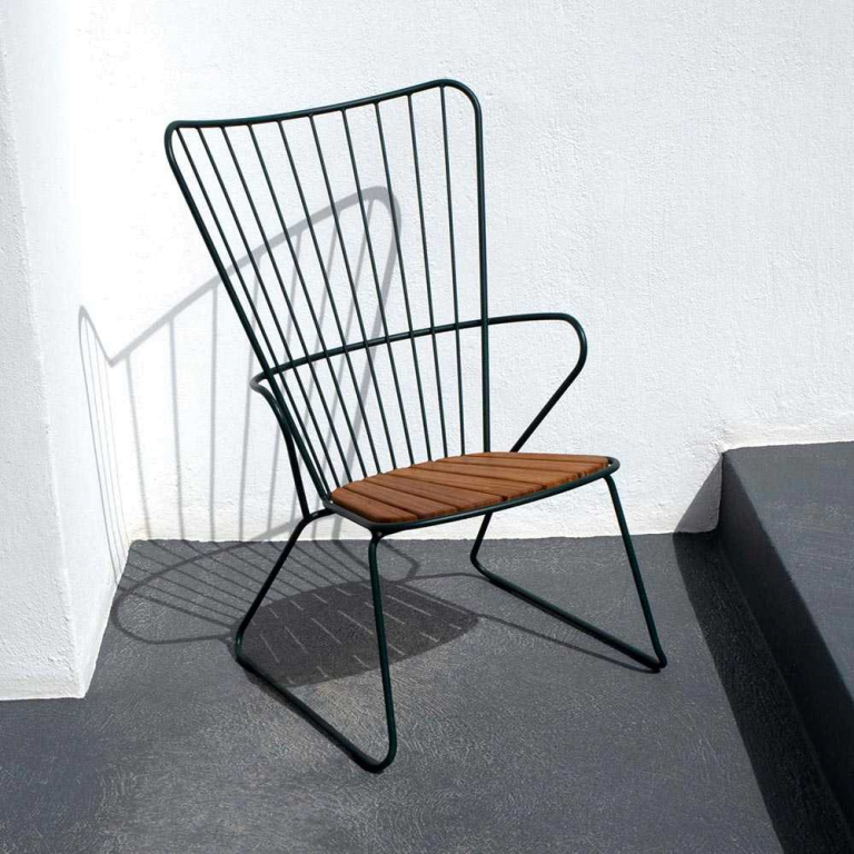 Houe Paon fauteuil zwart