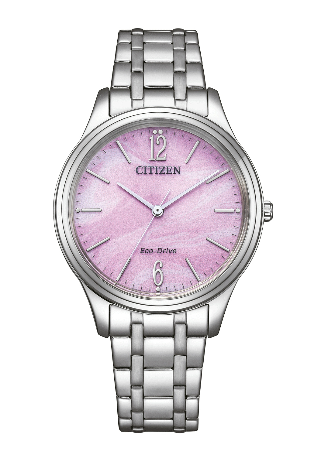 Citizen Eco Drive Elegance Damenuhr rosa EM0411-71X