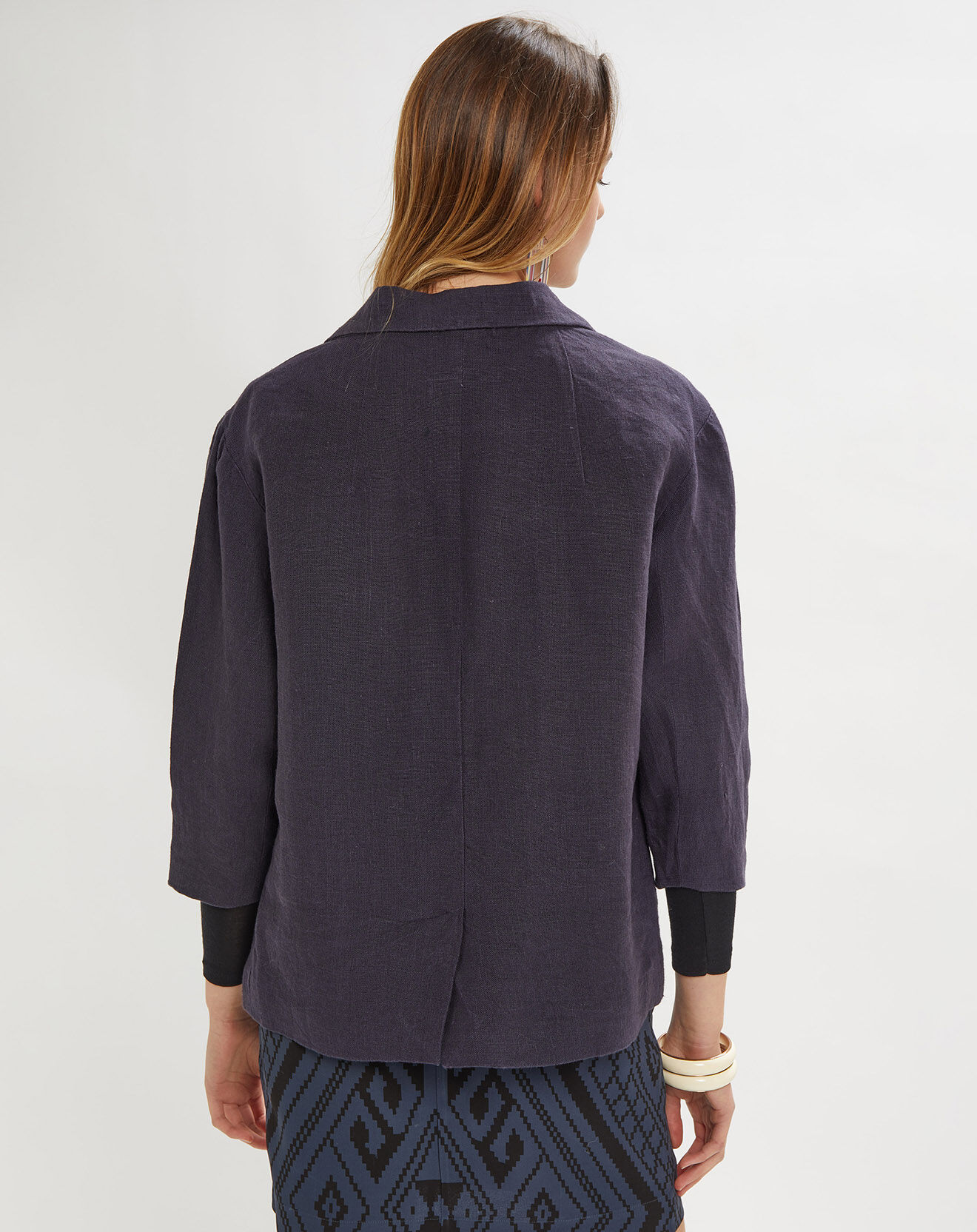 Stella Forest Veste 100% Lin violet