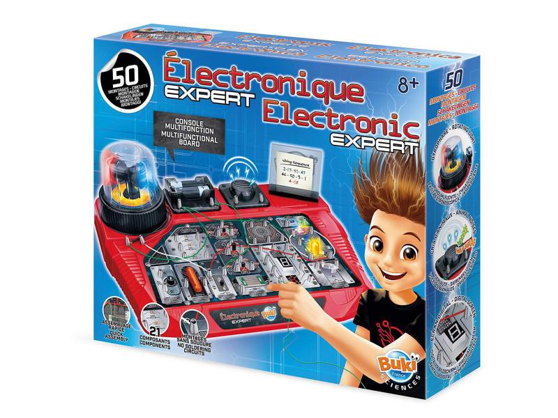 Buki Experimentierkasten Elektronik Experte Elektronikbaukasten