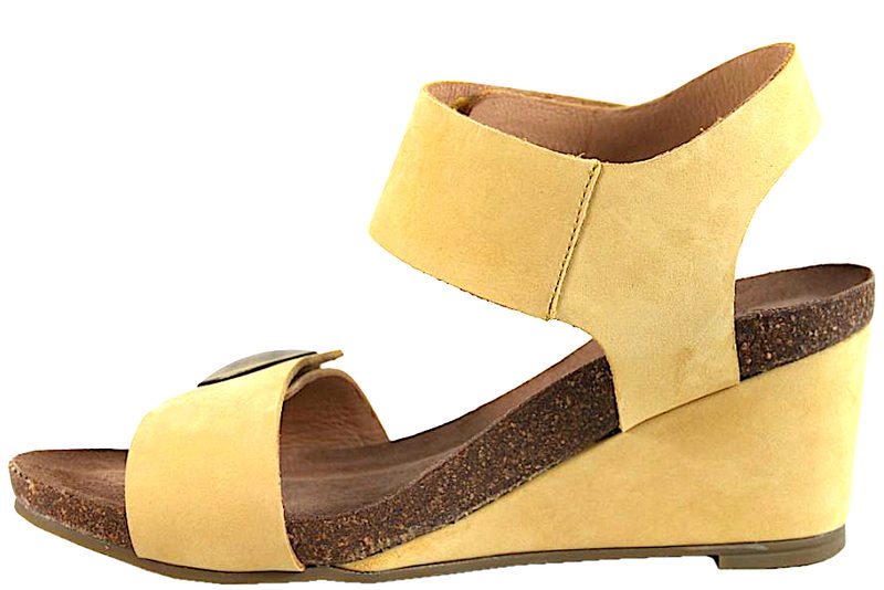 CASHOTT CASABERTA SANDAL I GULT NUBUCK