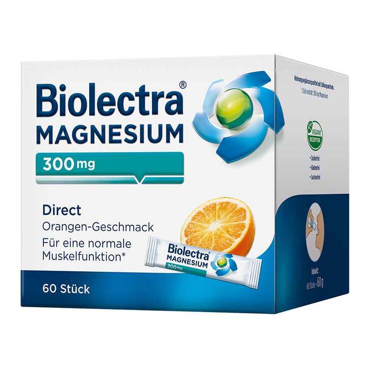 Biolectra Magnesium Direct Orange Pellets, 60 St