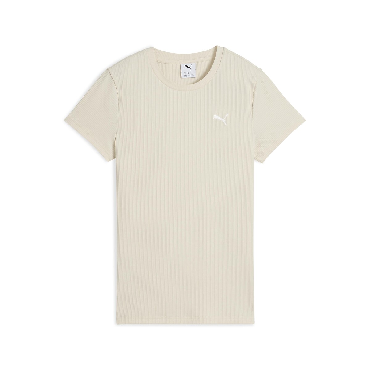 Camiseta de manga curta PUMA ESSENTIAL ELEVATED RIB