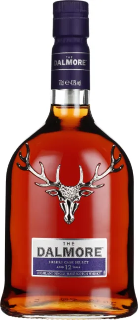 THE DALMORE 12 YEARS SHERRY CASK SELECT 70CL