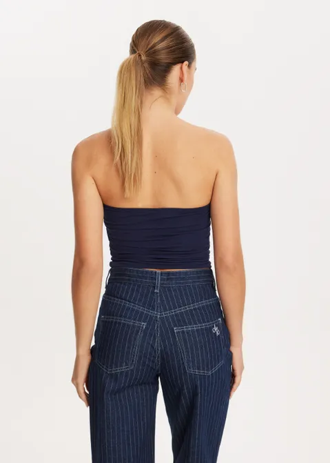 Bandeau top blauw (BLW.D)