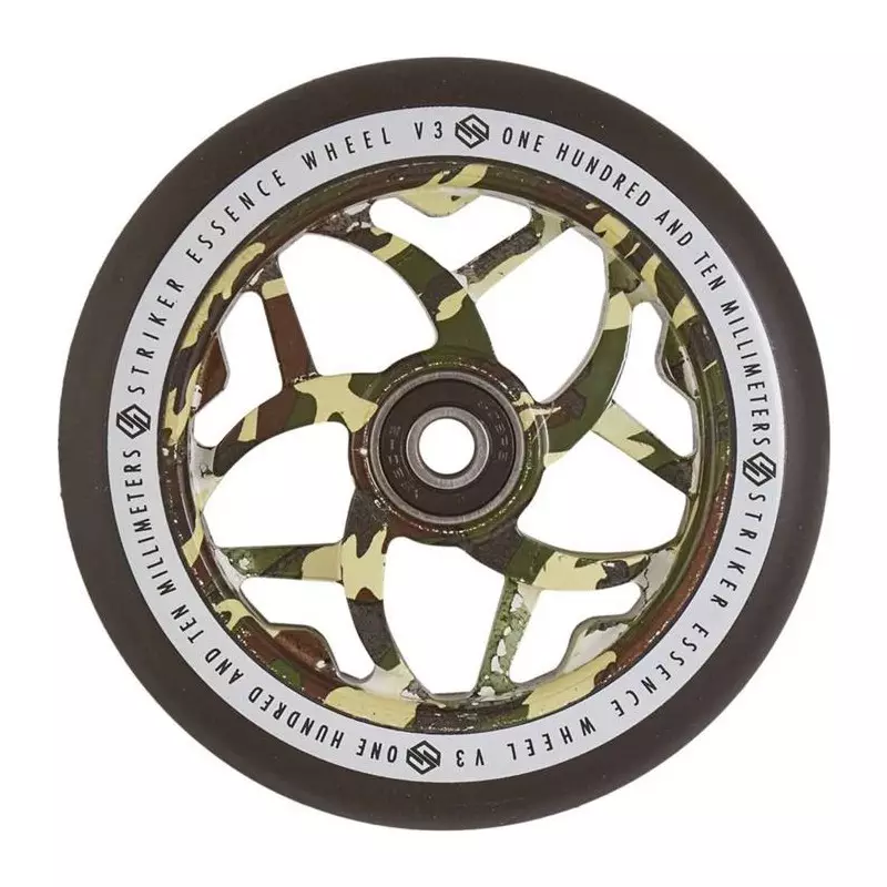 Striker Essence V3 Noir Roue Trottinette Freestyle Camouflage 110mm