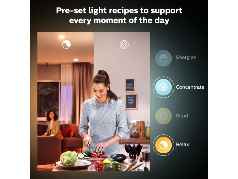 Philips Hue White and Color Ambiance Kerte - E14 pære