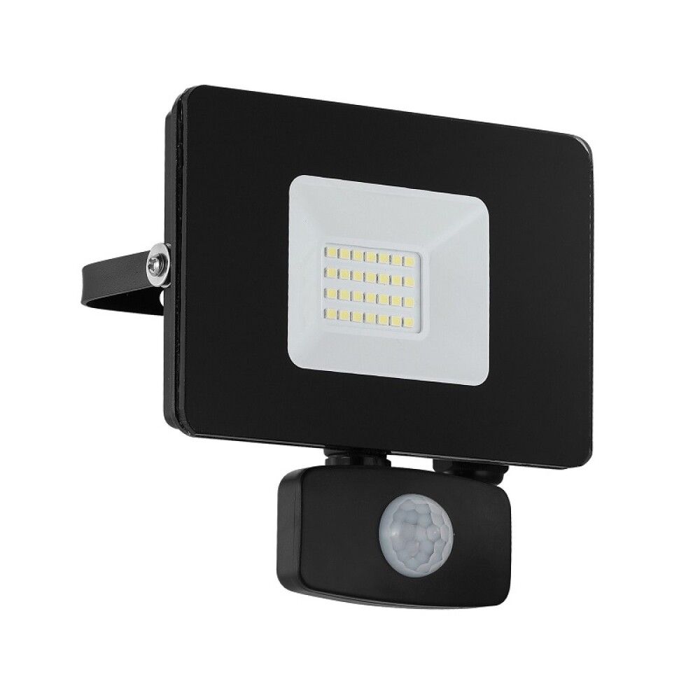 LYSKASTER EGLO LED SENSOR FAEDO 20W SVART