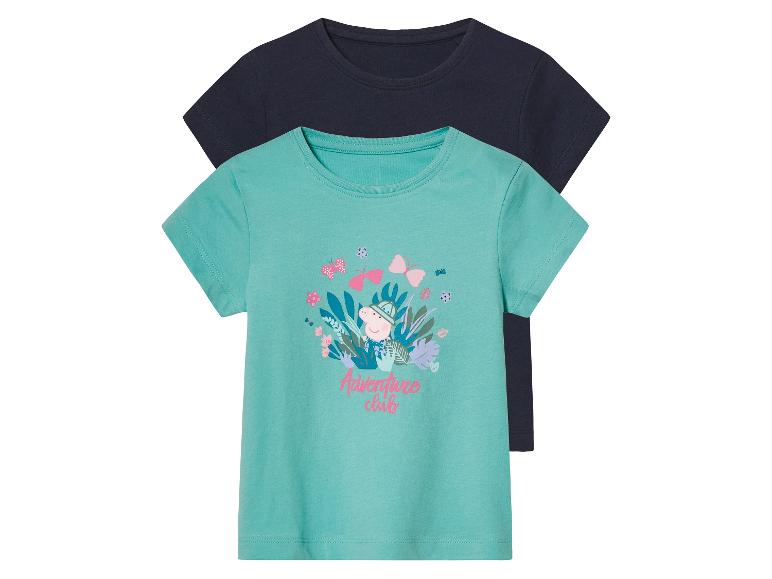 2 kinder T-Shirts Peppa Pig