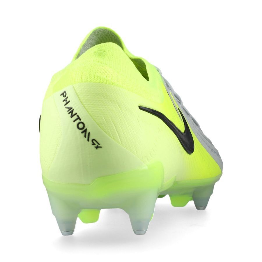 Nike Phantom GX II Elite SG-PRO Anti-Clog Mad Voltage - Argenté/Noir/Jaune Fluo