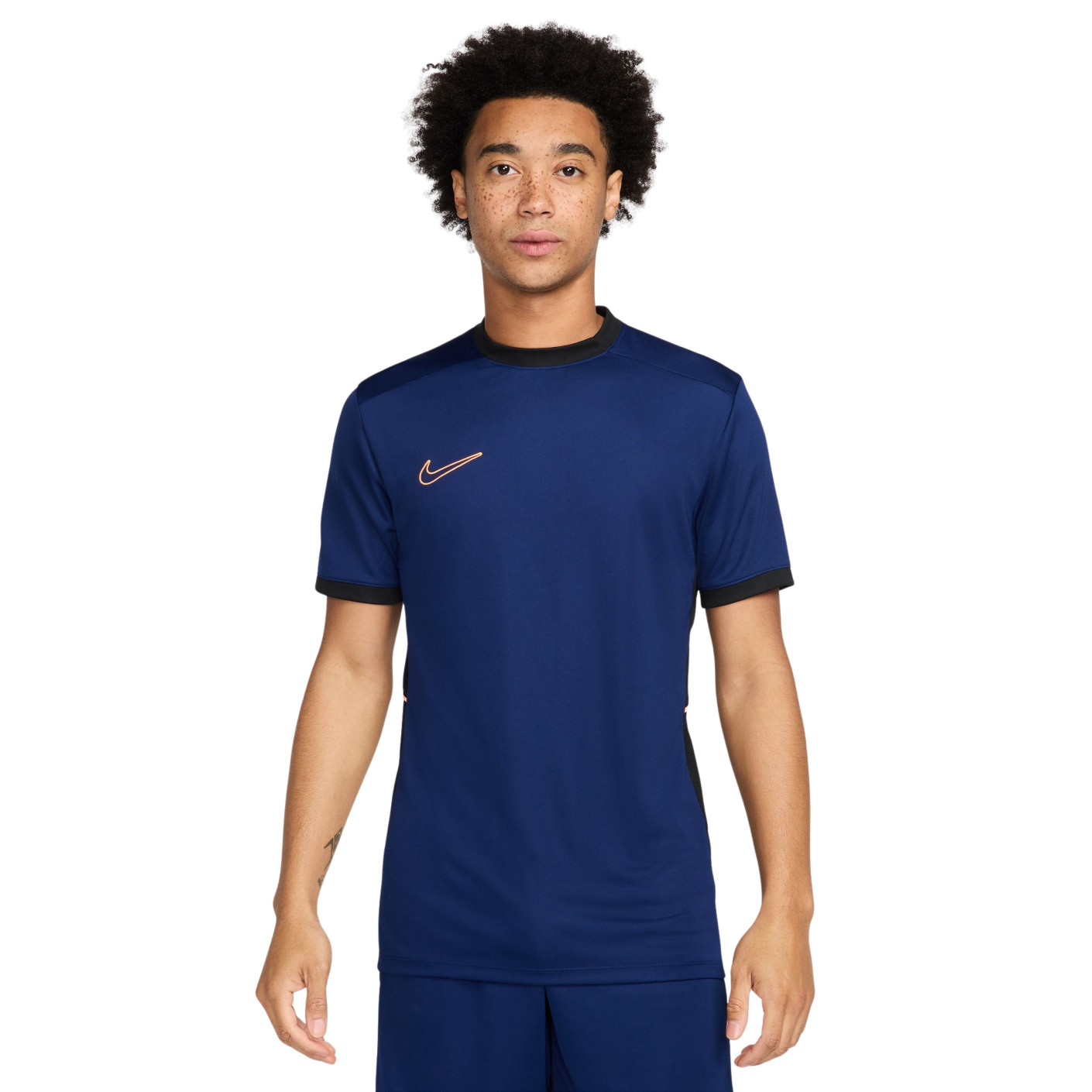 Nike Academy 25 Trainingsset Donkerblauw Zwart Oranje