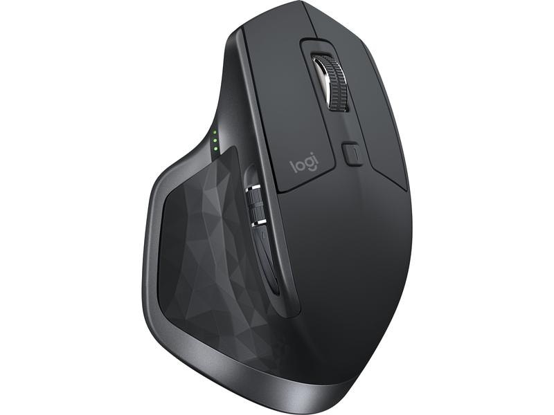 Logitech Maus MX Master 2S graphite Präzisionsmaus mit «Logitech Flow»-Technologie