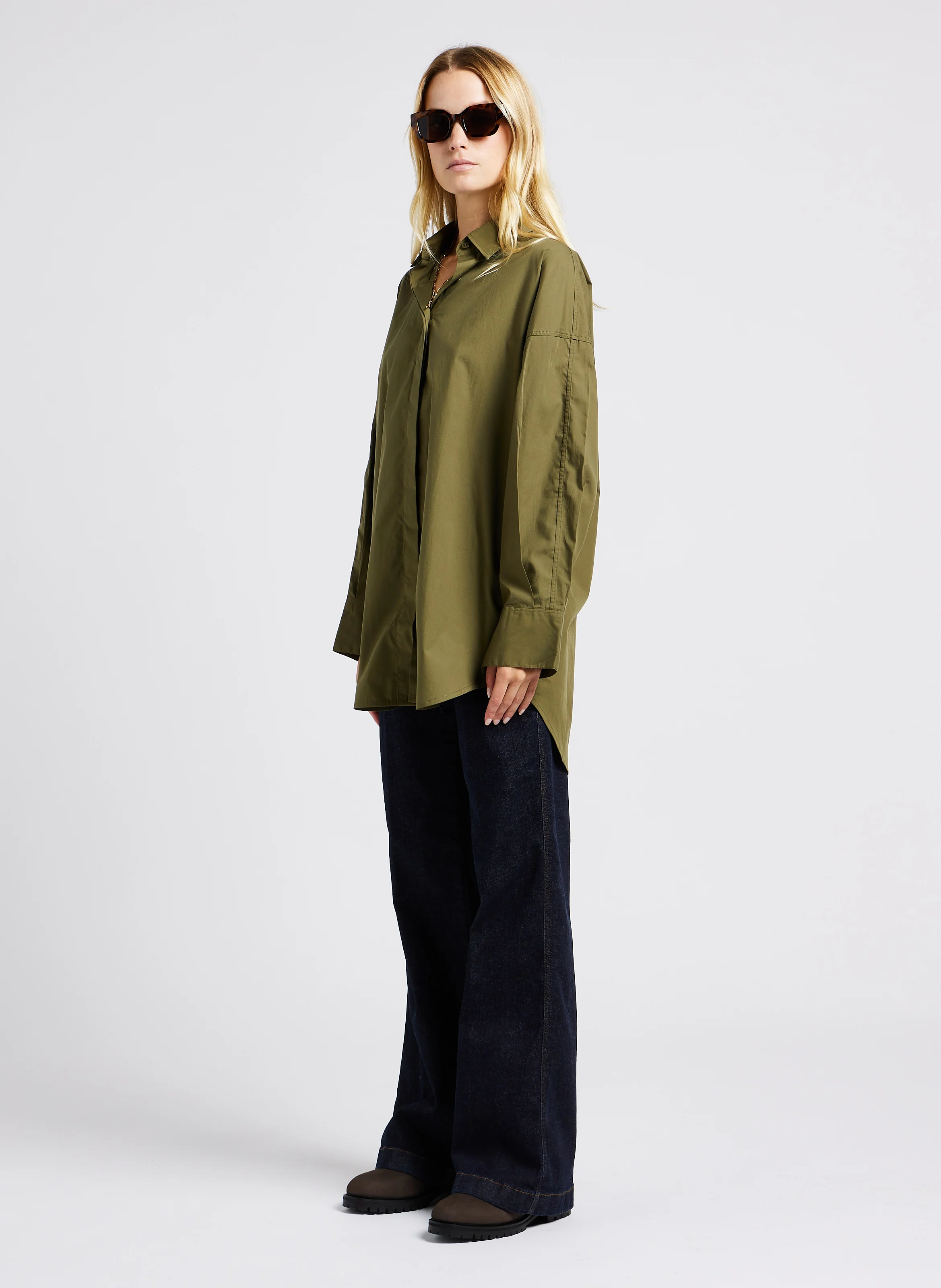 HAILIA - Bottines en cuir | Marron