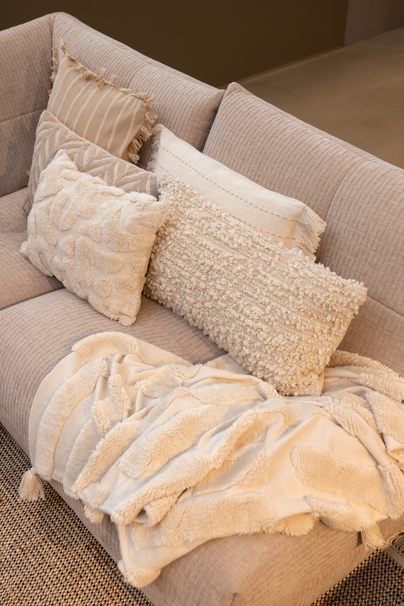 Plaid Cato natural 130x170 cm