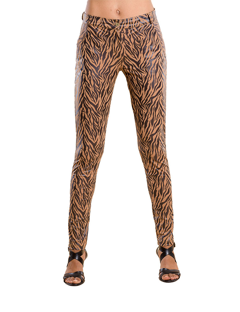 HBT BASICS INSOLITES - CHRISTINA PANTALON SABLE ZEBRA