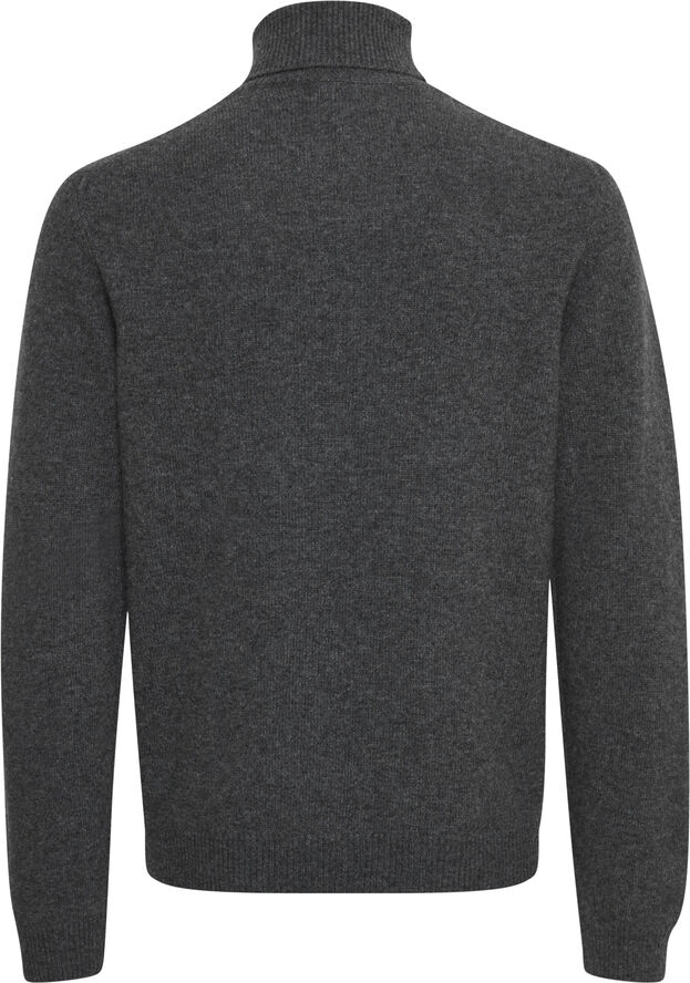 Casual Friday CFKARL roll neck bounty knit Pewter mix