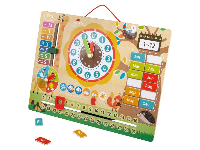 Houten laptop of magneetklok