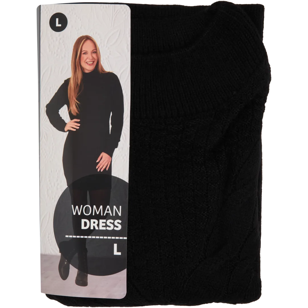 Gebreide jurk Maten S - XL | diverse kleuren