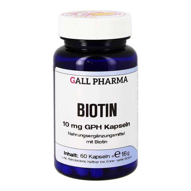 Biotin 10 mg GPH Kapseln, 60 St