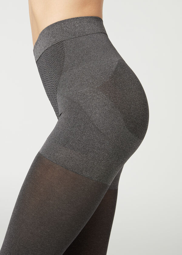 Meia-calça modeladora 50 Denier Total Shaper