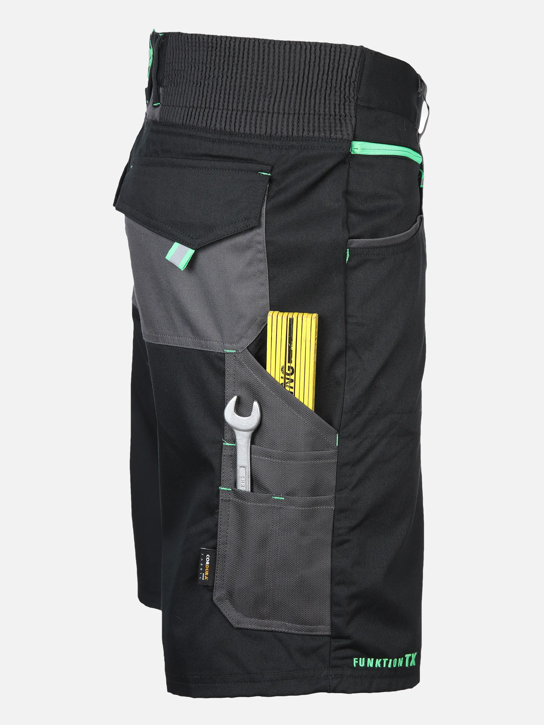 Herren Arbeitsshorts mit Neondetails