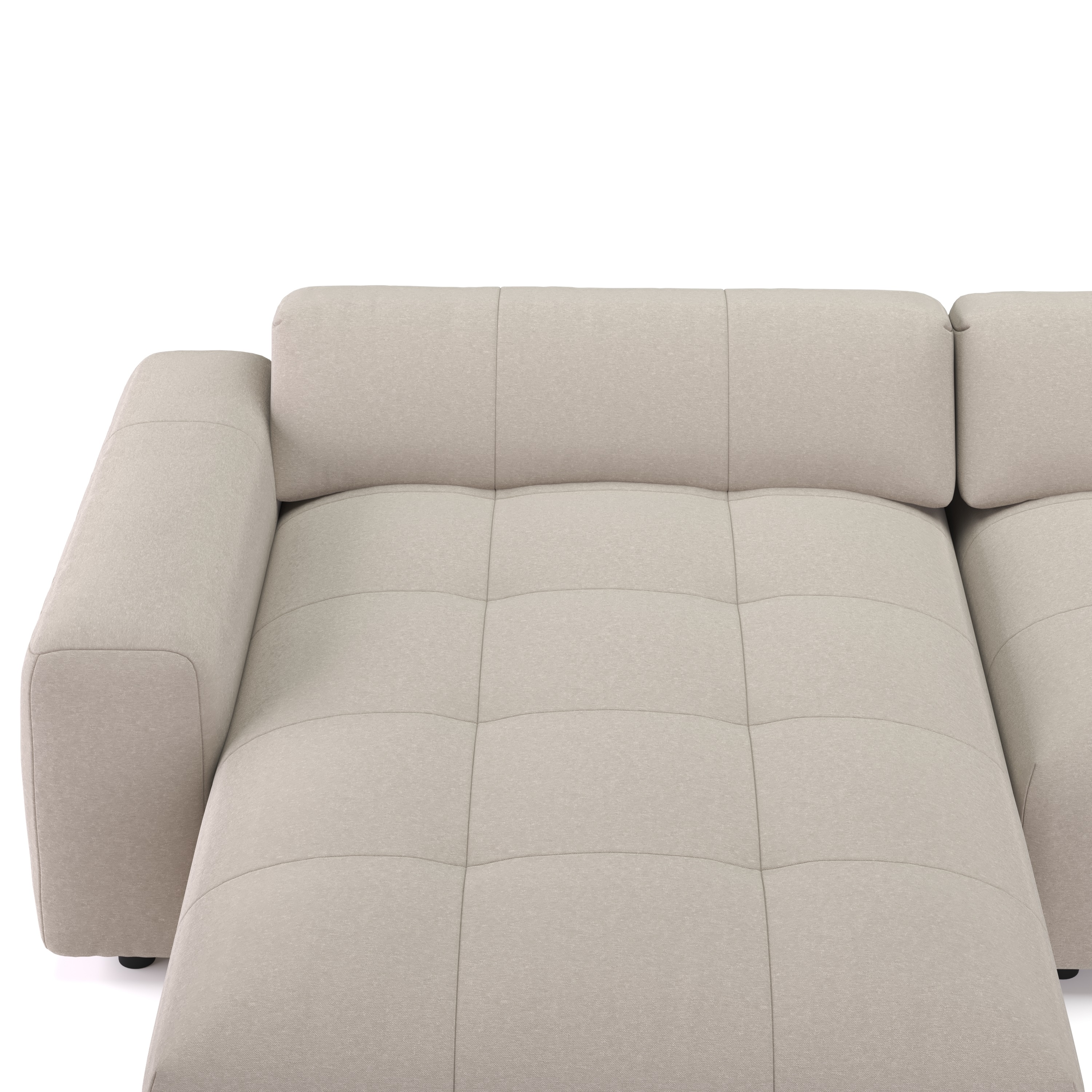 Ecksofa BONNIE links beige