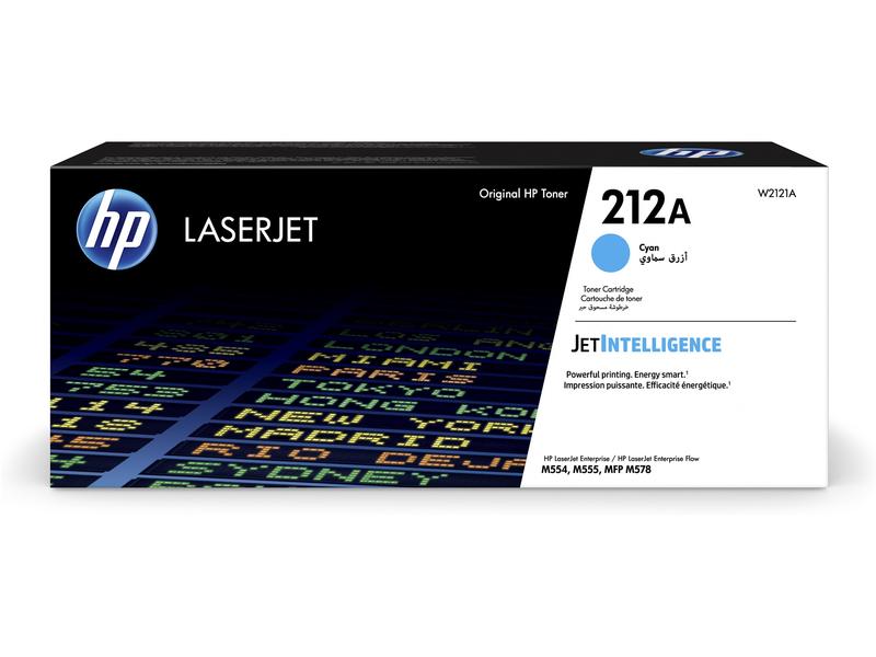 HP Toner Nr.212A  (W2121A) Cyan Tonerkartusche