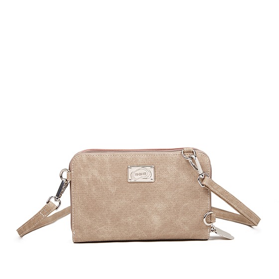 Hi-di-Hi Flying Flower Crossbody Bag/ Wallet/ Phone Bag Pink