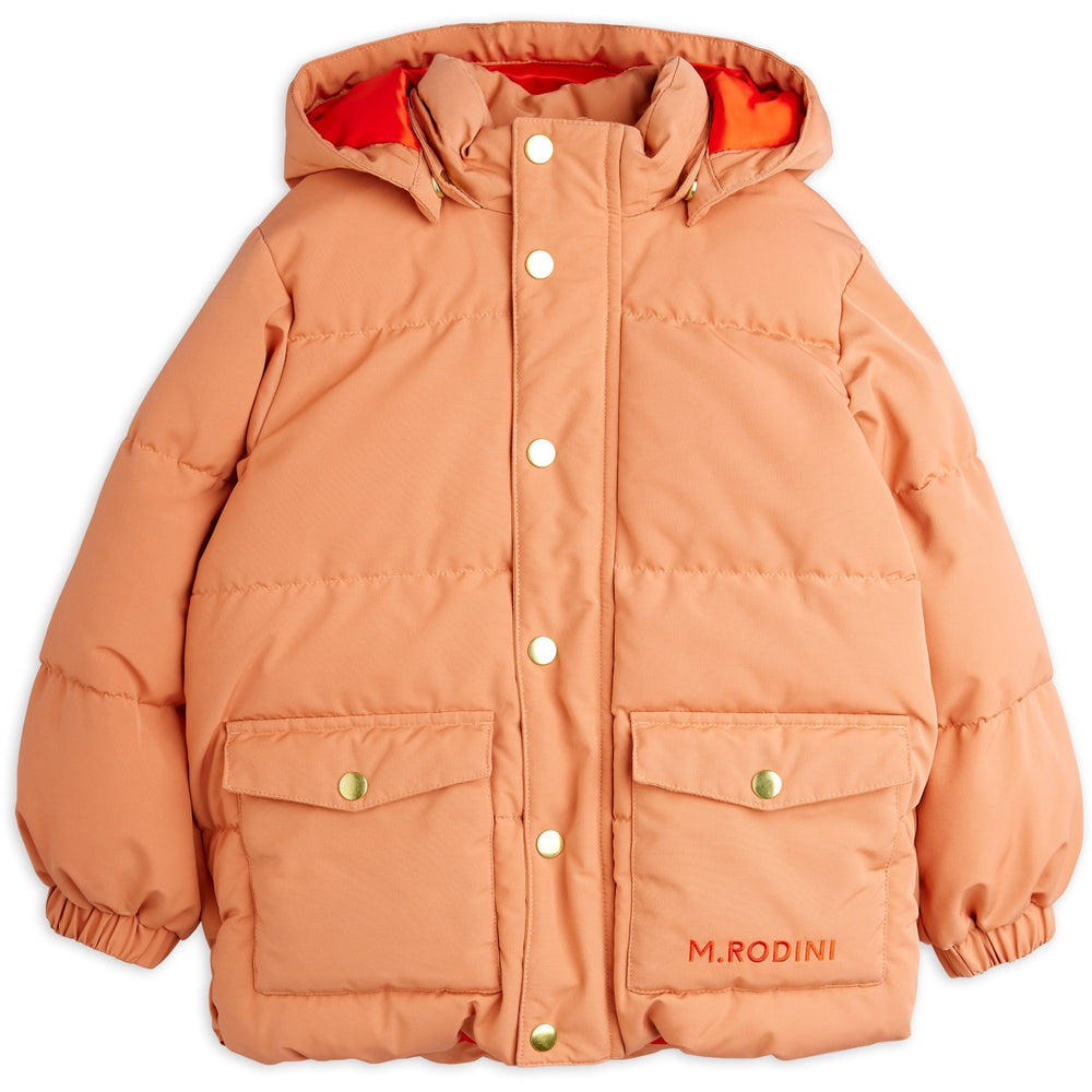 Køb Mini Rodini Pink Solid Heavy Puffer