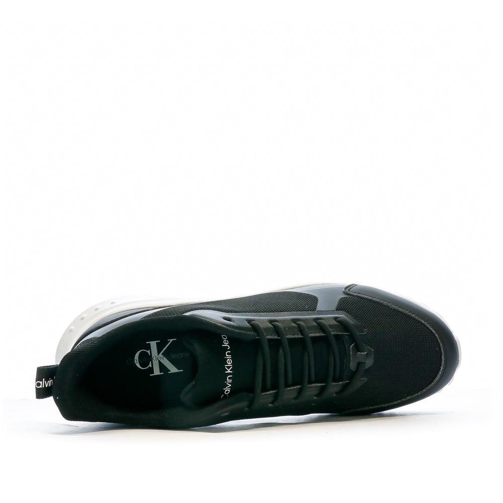 Calvin Klein Jeans Baskets Noir Homme Calvin Klein Jeans Eva Runner Lowlaceup