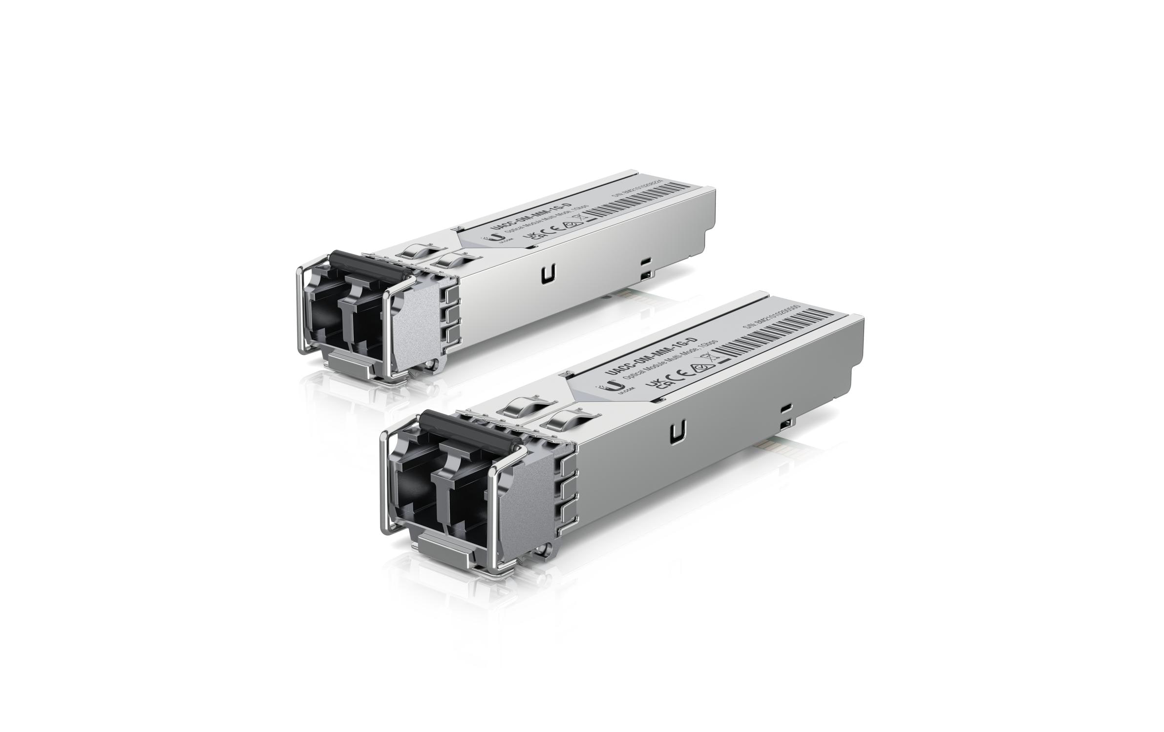 SFP+ Modul UACC-OM-MM-1G-D 1 Gbps, 20er Pack<br>Multimode-Duplex-Glasfaser-Transseiver-Modul