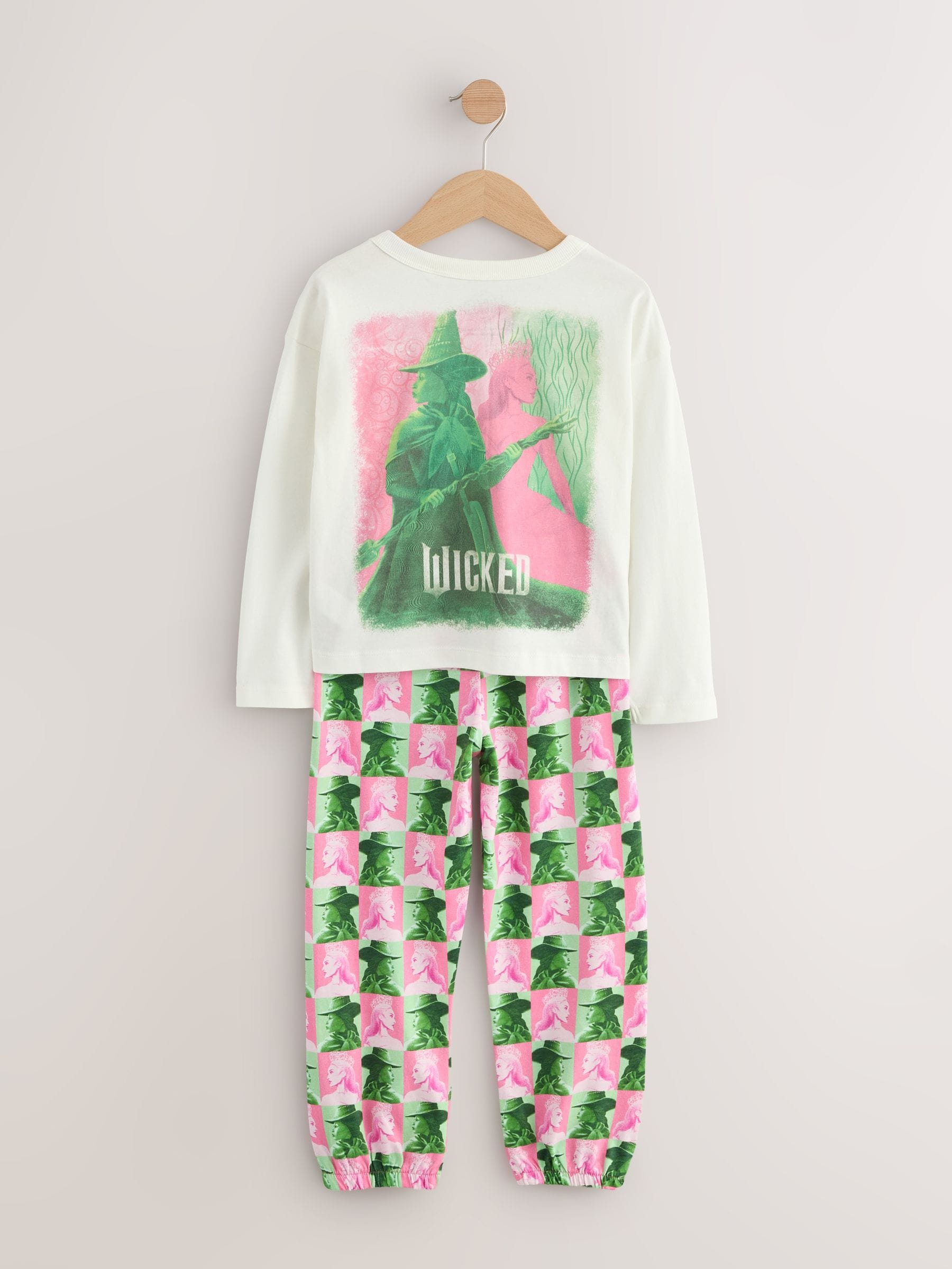 Roze/groen - Wicked-pyjama (5-16jaar)