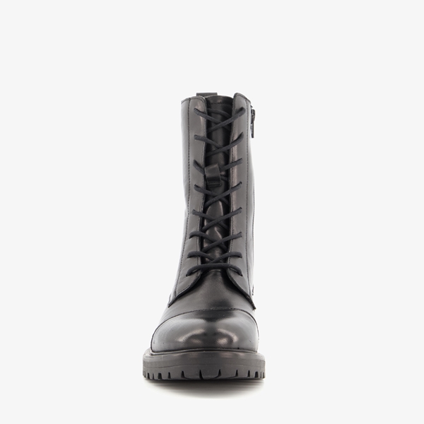 Harper dames leren veterboots
