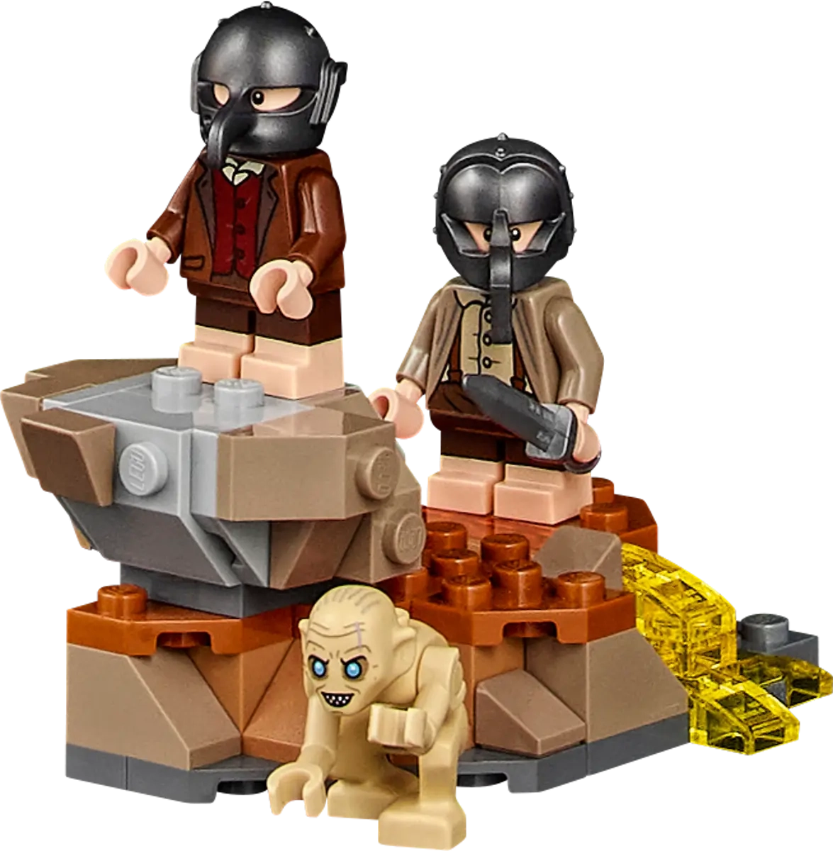 (5471-tlg. Set) Icons Klemmbausteine Der Herr der Ringe Spielzeug Bausatz (10333) Lizenziert - Barad-dûr