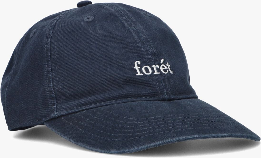 donkerblauwe forét pet hawk washed cap