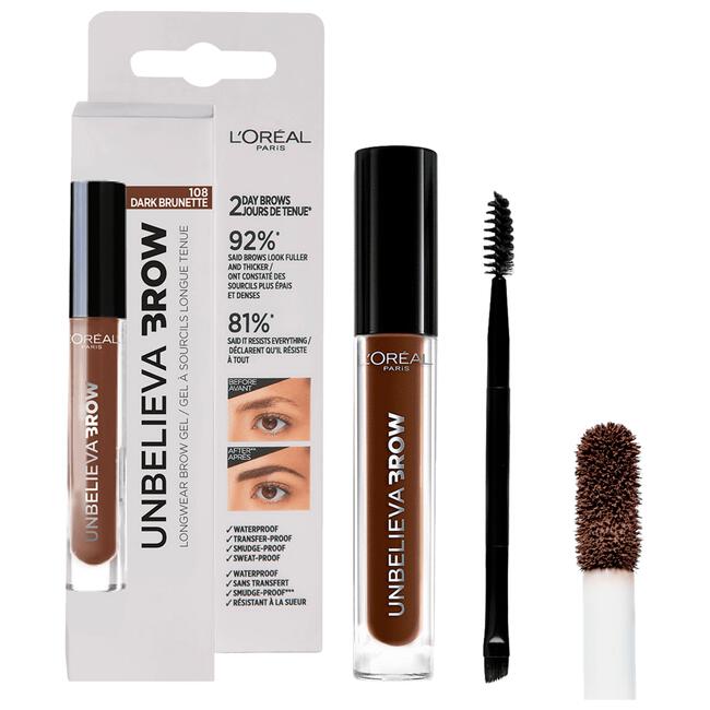 L'Oréal Paris Unbelieva Brow 3.0 Brunette Wenkbrauwgel