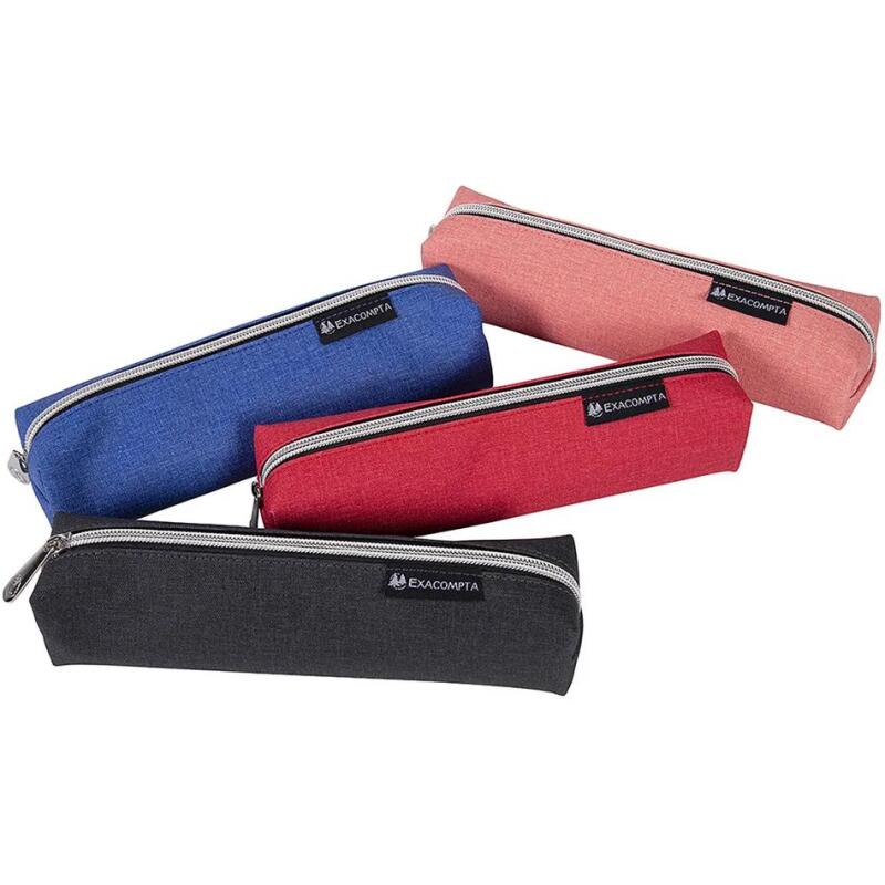 Trousse carrée PU WOOD - Couleurs assorties