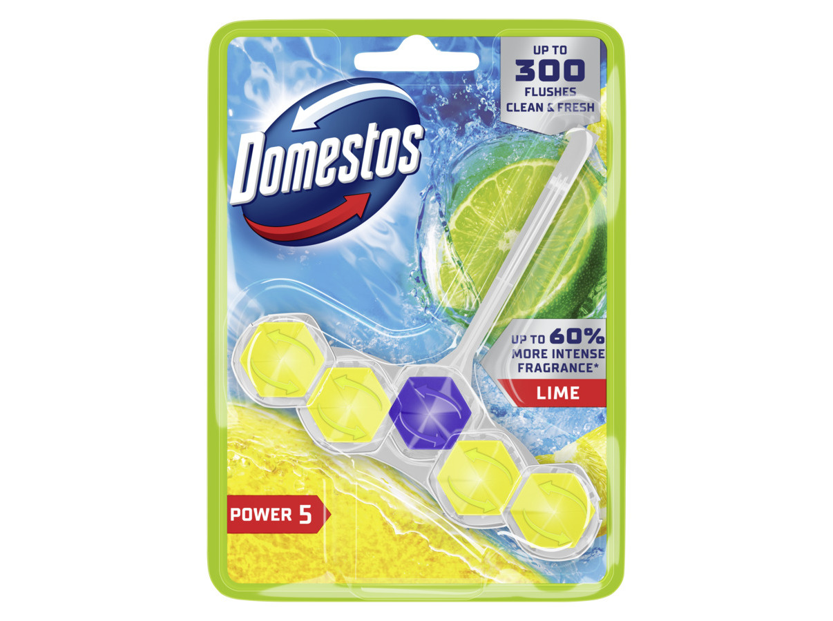 BLOCO DOMESTOS SANITÁRIO POWER 5 LIME 55G