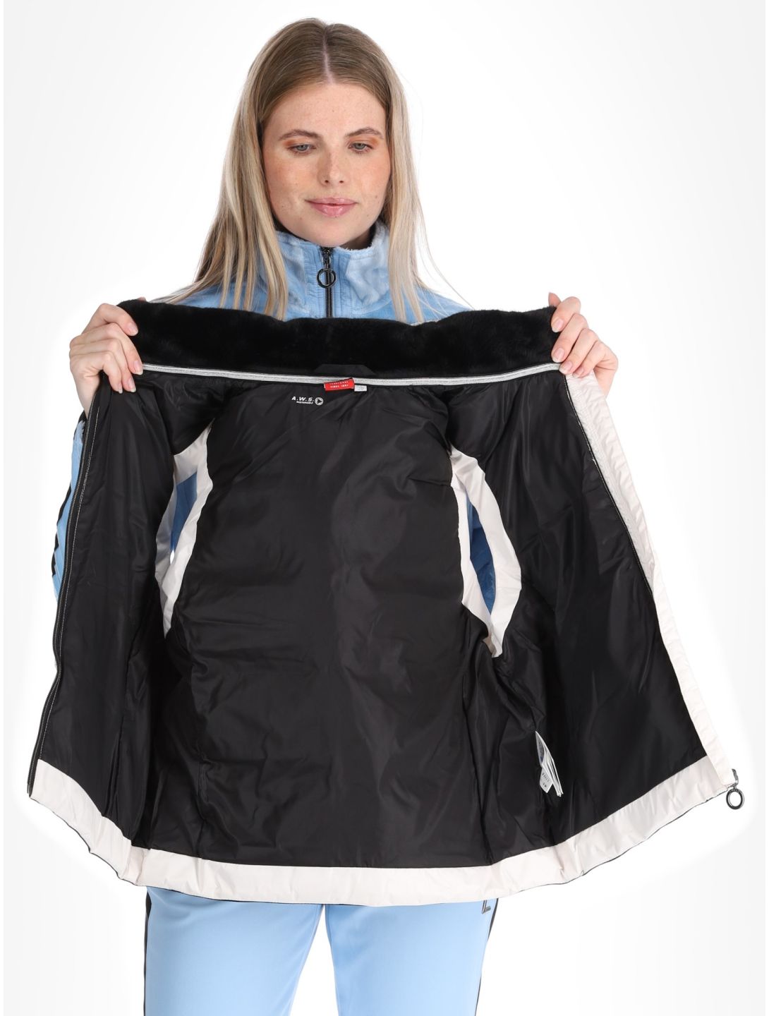 Haloinen bodywarmer dames
