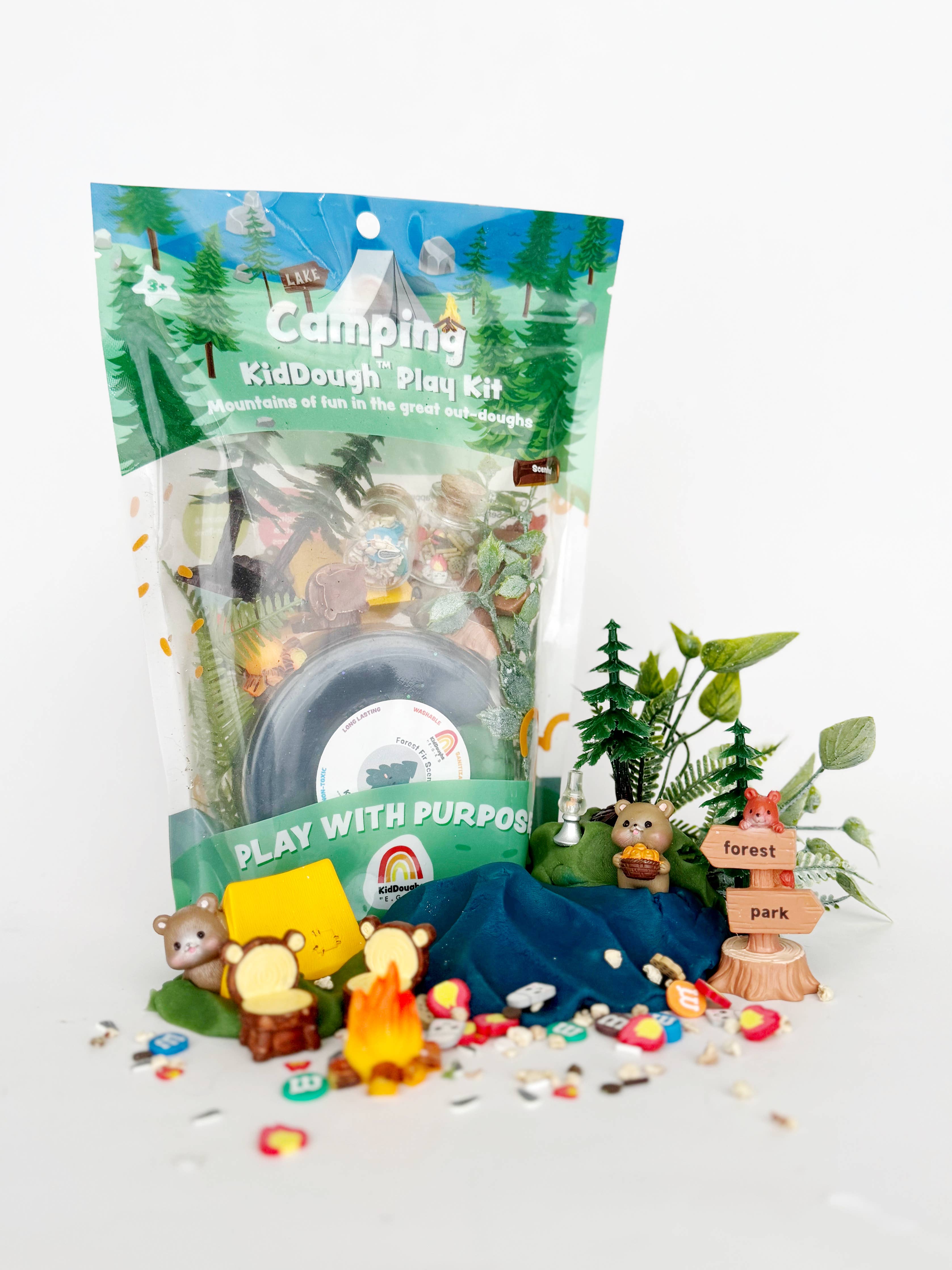 Knete Set Camping
