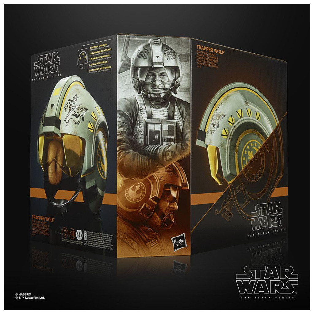 Star Wars : Black Series - Casque Trapper Wolf
