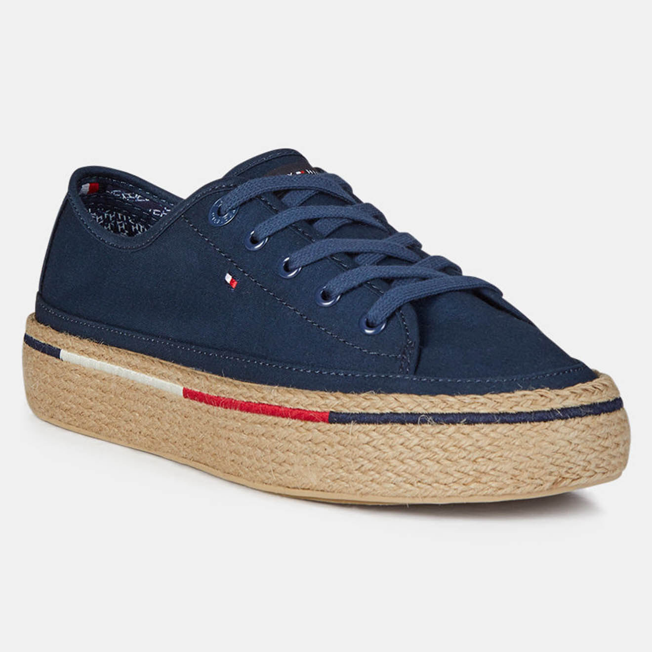 Tommy Hilfiger Baskets à plateforme bleu marine