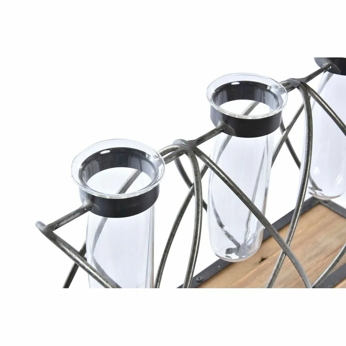 DKD Home Decor Vase - Noir Métal