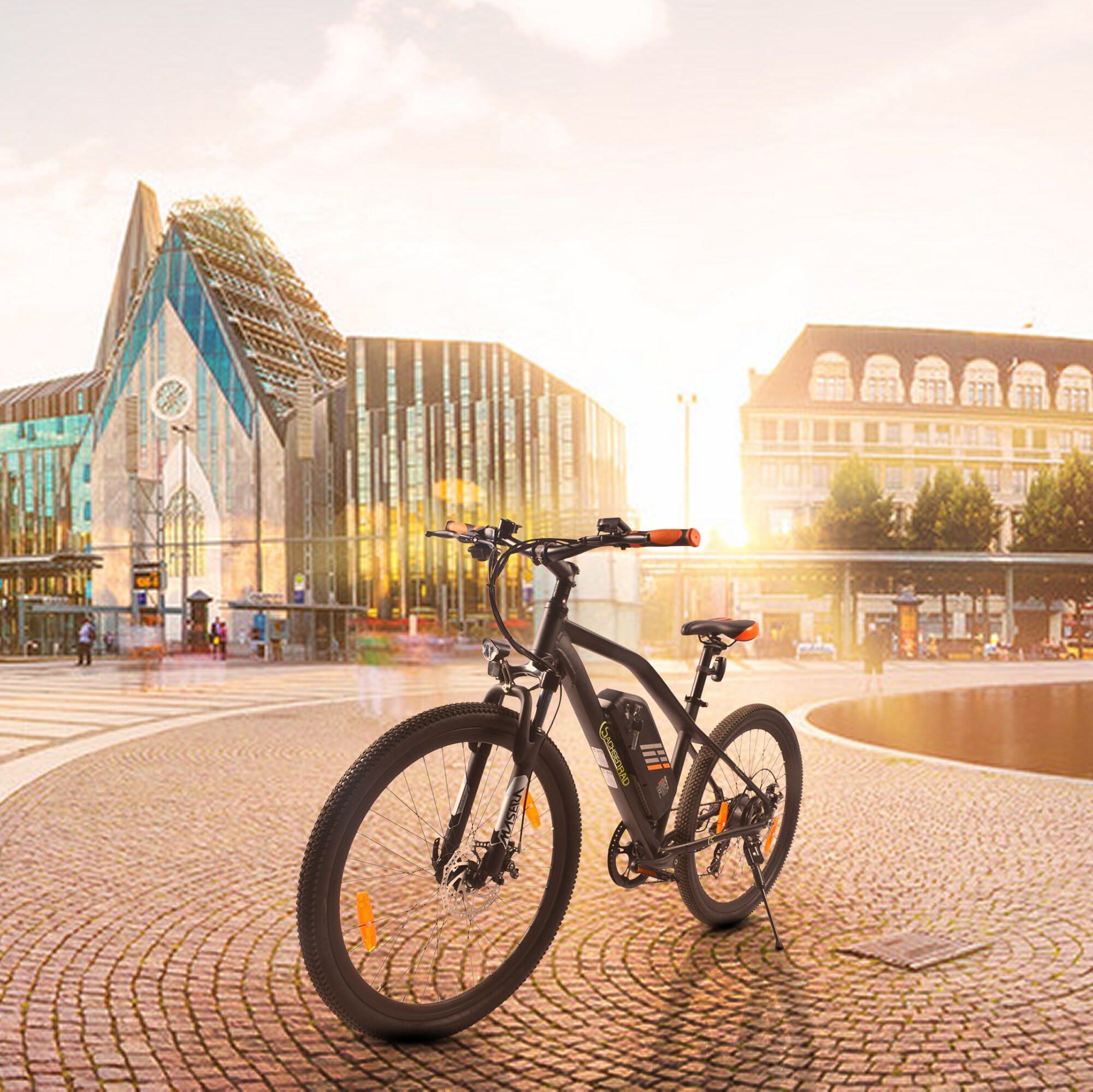 SachsenRAD E-Racing Mountain Bike R6 500Wh 13,4Ah E-Bike 26